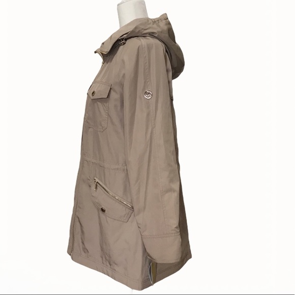Michael Kors Hooded Women’s Trench-Jacket - L - Picture 7 of 15